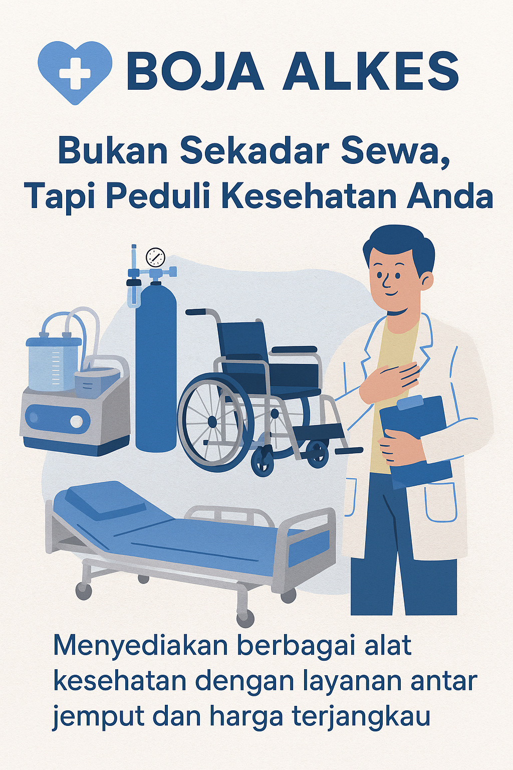 boja alkes bukan sekadar sewa tapi peduli kesehatan anda