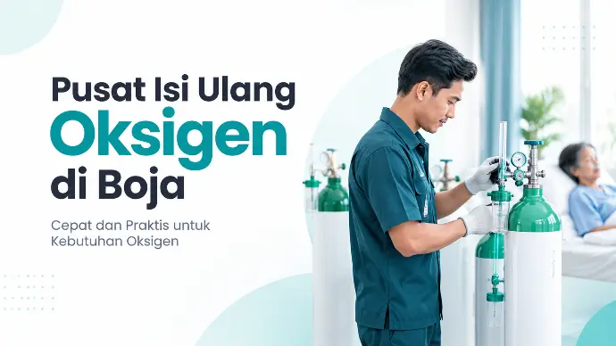 Boja Alkes pusat isi ulang oksigen 24 jam di Boja, Kendal, Semarang