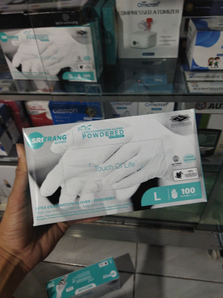 Sarung Tangan Latex Sritrang L