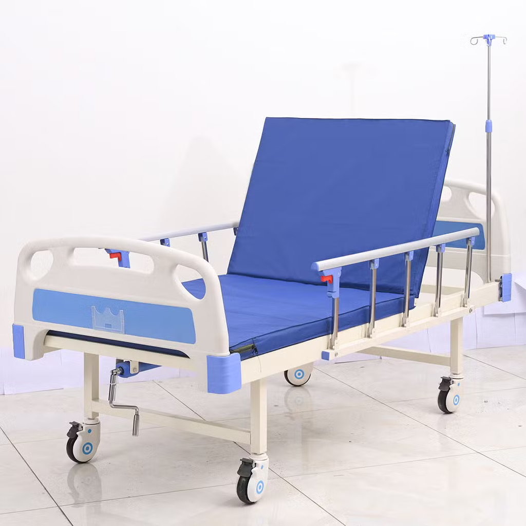 Bed Pasien Manual 1 Crank / Engkol