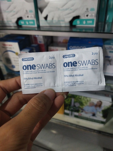 Tisue Alkohol Onemed Swab Satuan