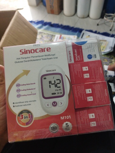 Alat Cek 3 in 1 Sinocare M101